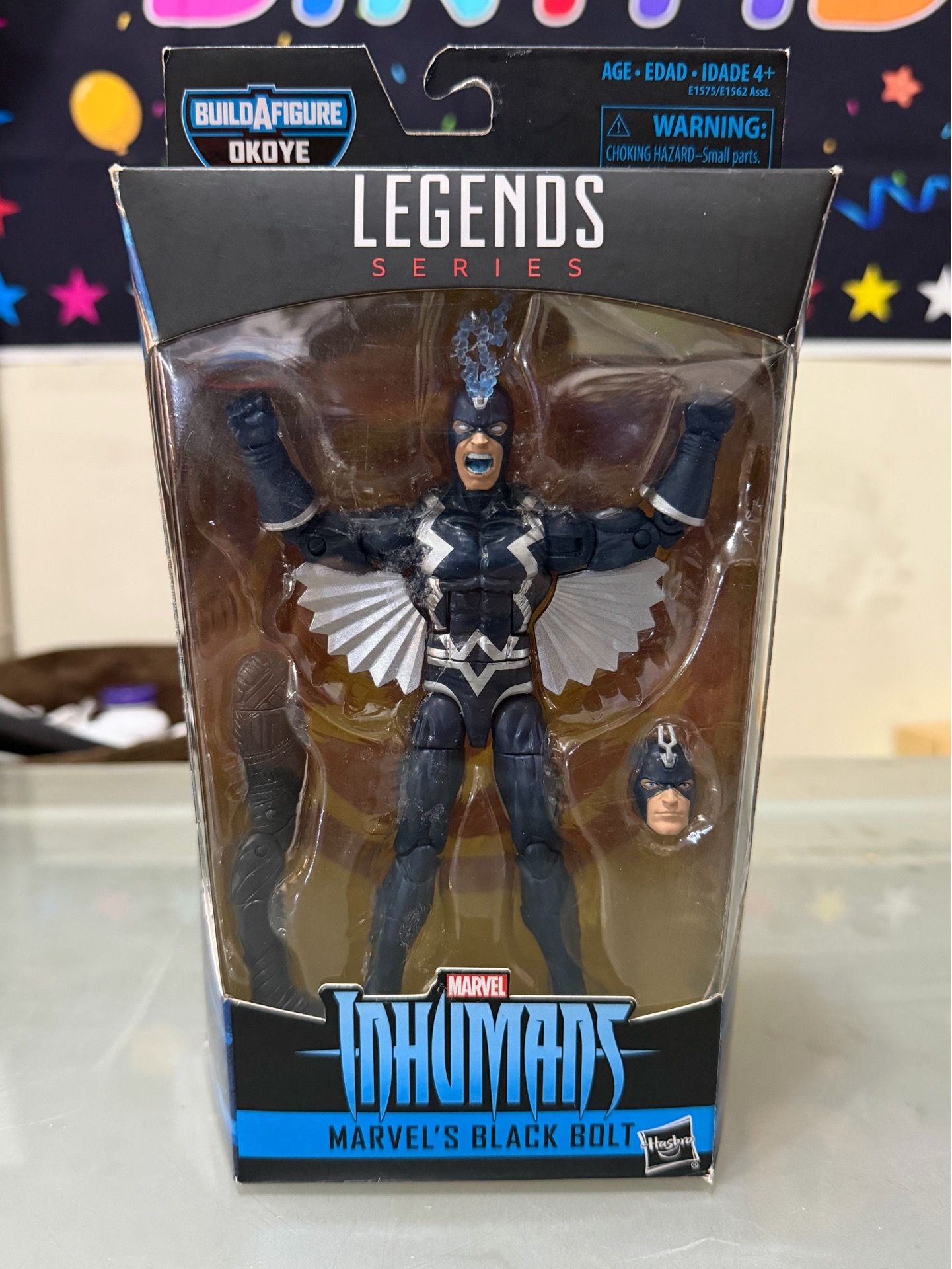 Hasbro Marvel Legends Black Bolt Action Figure – Complete in Box