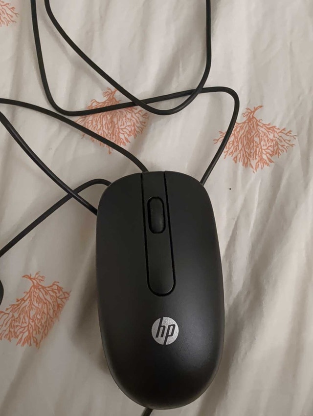 HP Wired Optical Mouse