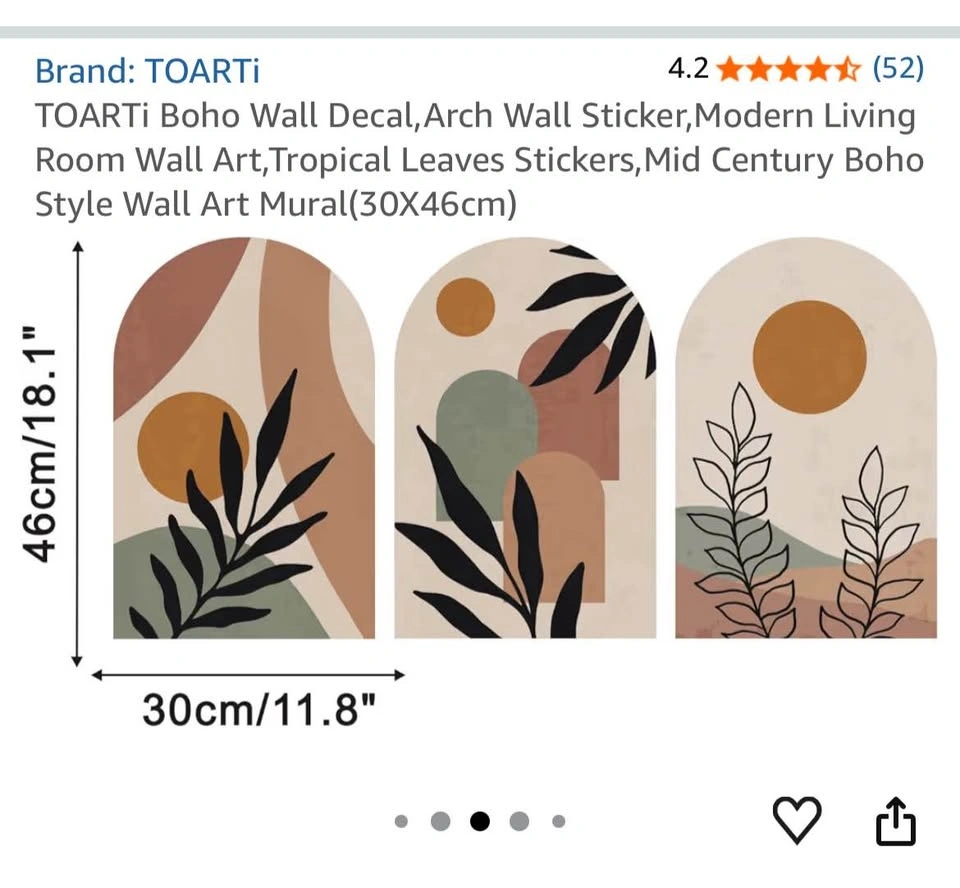 Boho Wall Decal - photo 2