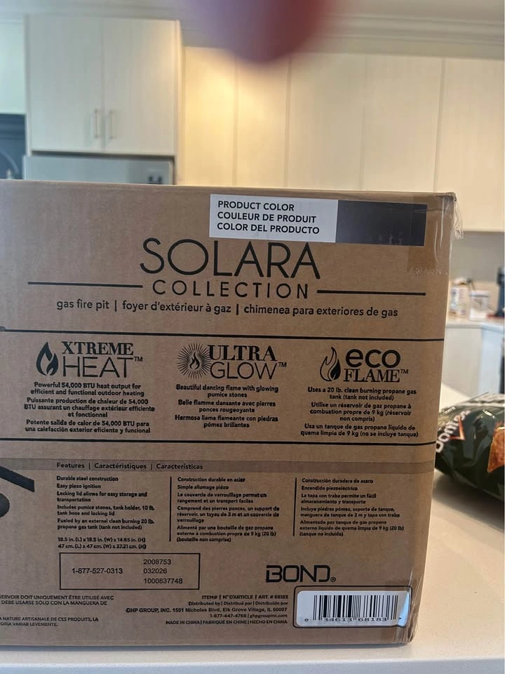 BNIB Solara Fire Pit 54,000BTU - photo 3