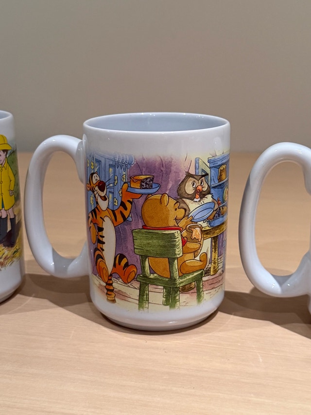 Disney Winnie the Pooh Ceramic Mug Set of 4 - photo 3