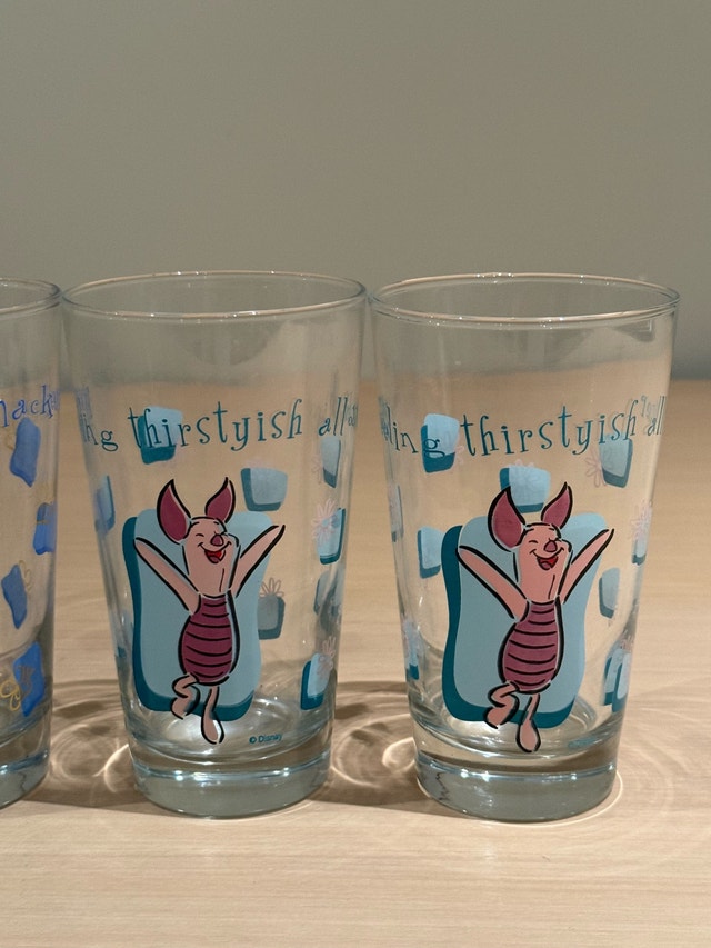 Disney Winnie the Pooh Drinking Glasses Set of 5 - photo 2