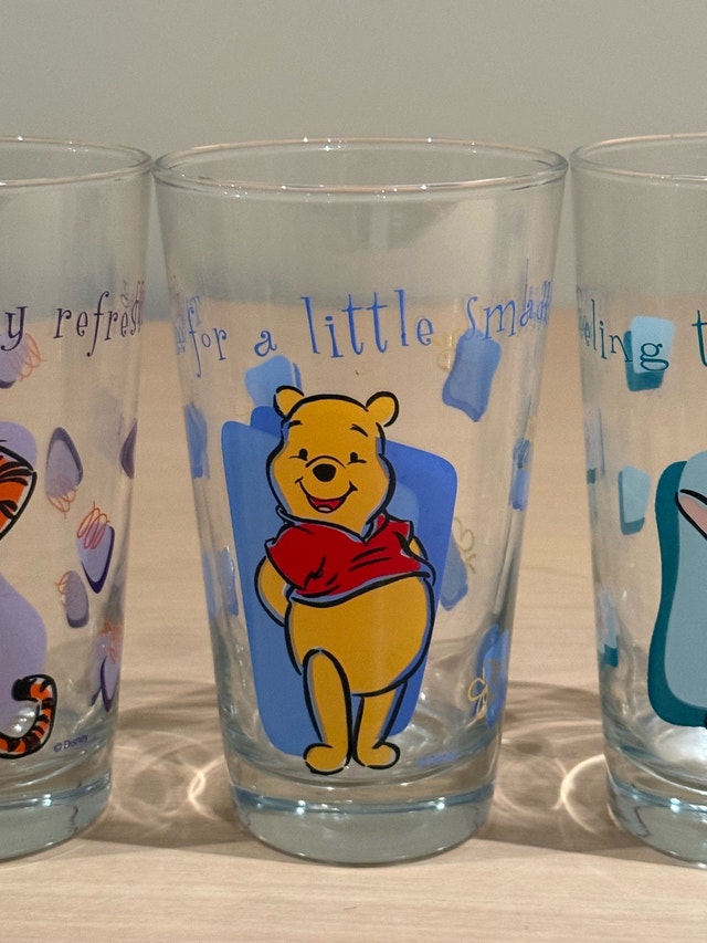 Disney Winnie the Pooh Drinking Glasses Set of 5 - photo 3