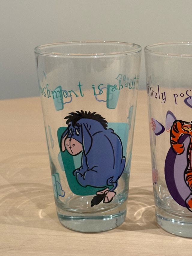 Disney Winnie the Pooh Drinking Glasses Set of 5 - photo 5