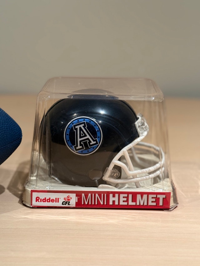 Toronto Argonauts Football and Riddell Mini Helmet - photo 2
