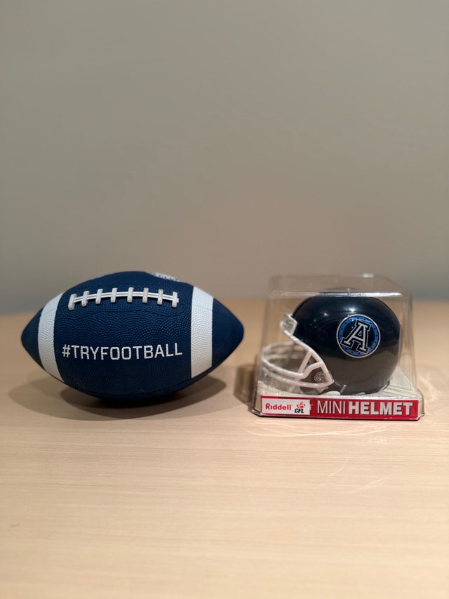 Toronto Argonauts Football and Riddell Mini Helmet - photo 4