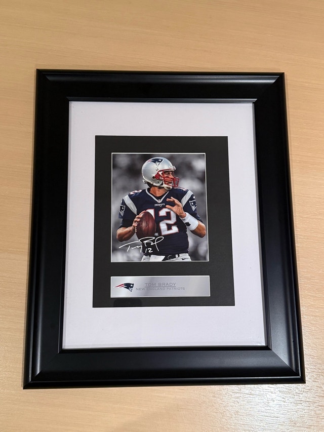 Tom Brady New England Patriots Framed Print
