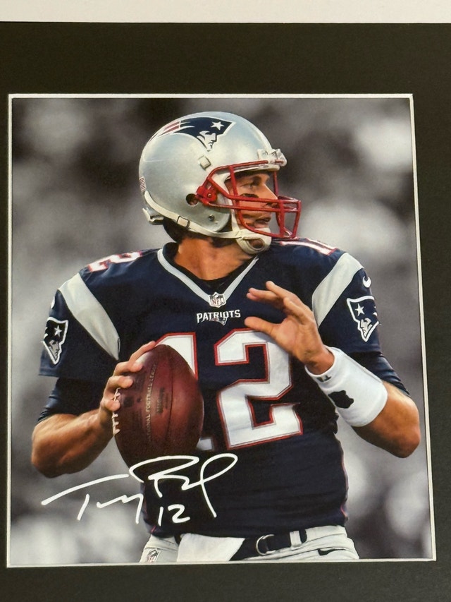 Tom Brady New England Patriots Framed Print - photo 2