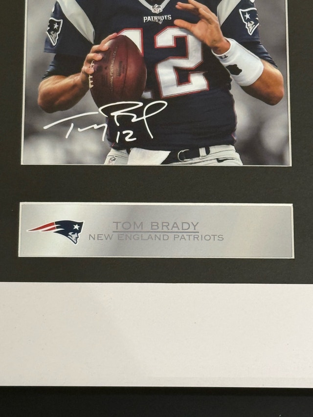 Tom Brady New England Patriots Framed Print - photo 3