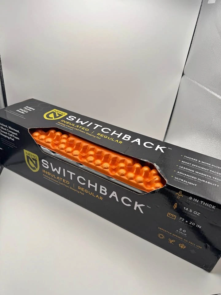 NEMO Switchback Sunset Orange Foam Sleeping Pad