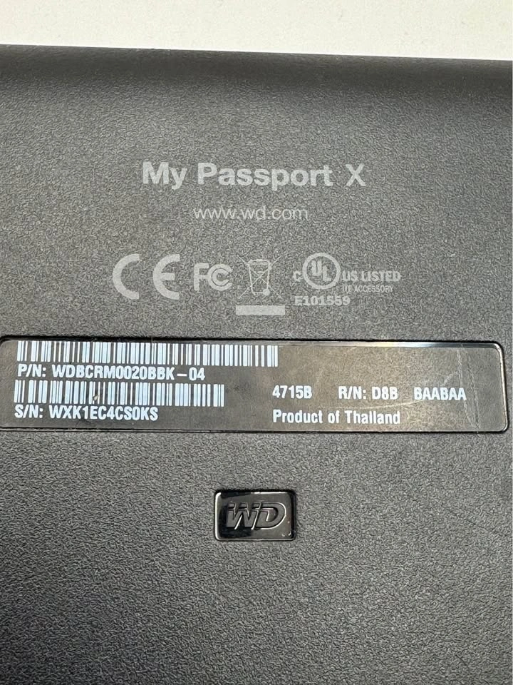 WD My Passport X External Hard Drive 2TB - photo 3