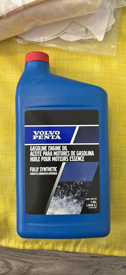 Volvo Penta Gasoline Engine Oil SAE 10W-40