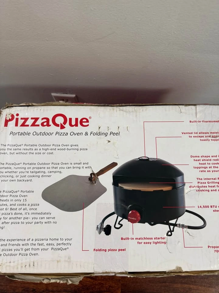 PizzaQue Portable Natural Gas Outdoor Pizza Oven - photo 2