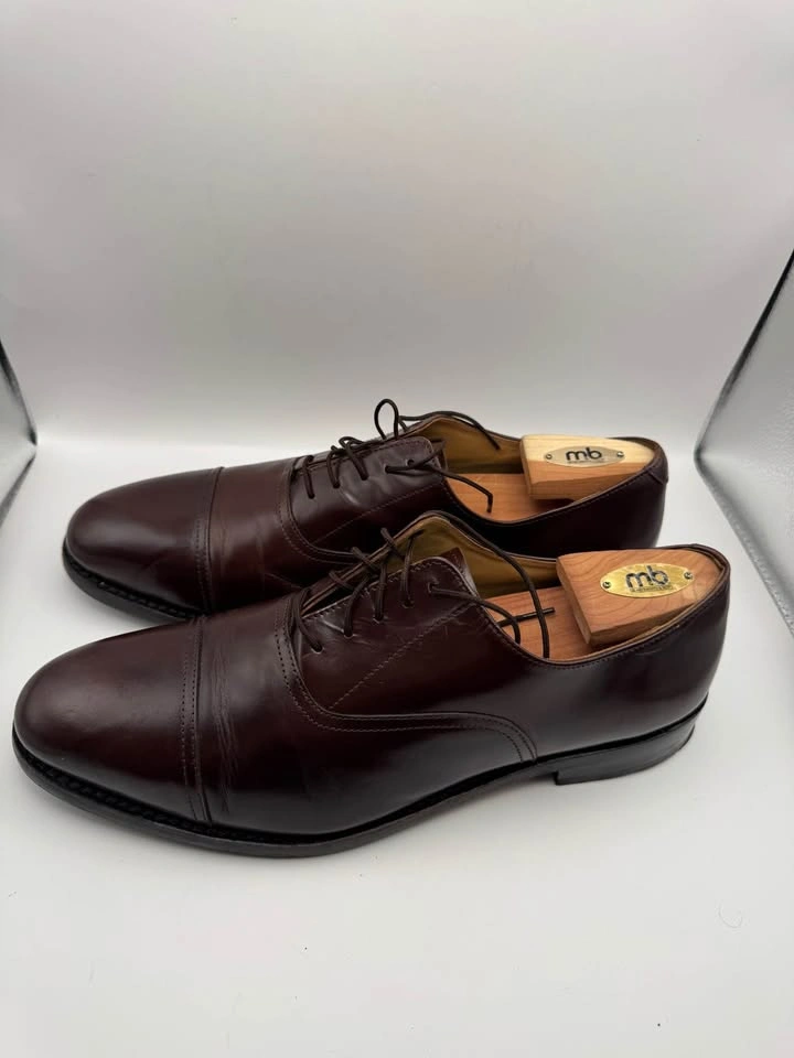 Johnston & Murphy XC4 Dark Brown Cap Toe Oxfords - photo 3
