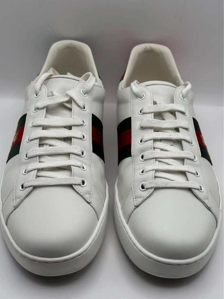 Gucci Ace Embroidered Bee Sneakers - photo 2