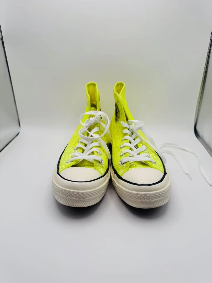 Converse Chuck 70 High Archival Glitter Flame - Lemon Venom - photo 2