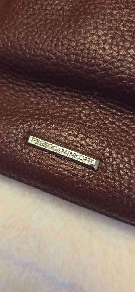 Rebecca Minkoff Burgundy Pebbled Leather Handbag - photo 2