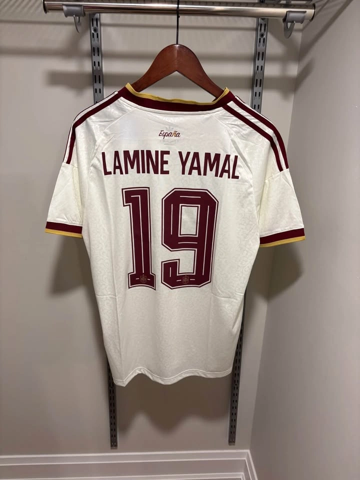 Adidas Spain Soccer Jersey (Lamine Yamal #19) – Multiple Sizes - photo 2