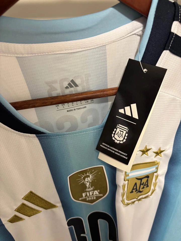 Adidas Argentina Soccer Jersey (Messi #10) – Multiple Sizes - photo 3