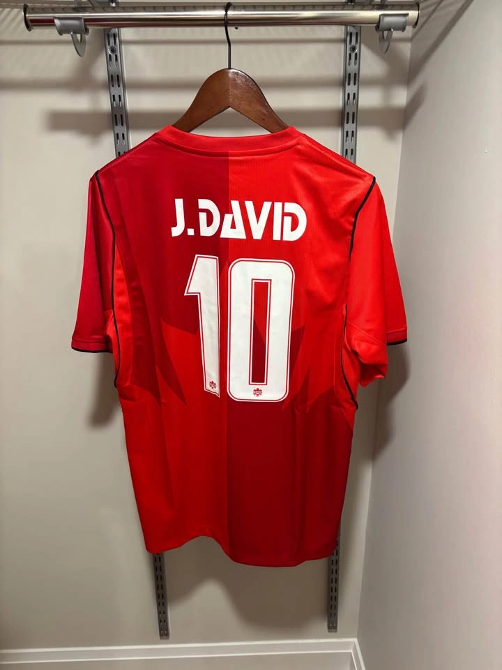 Nike Canada Soccer Jersey (J. David #10) – Multiple sizes - photo 2