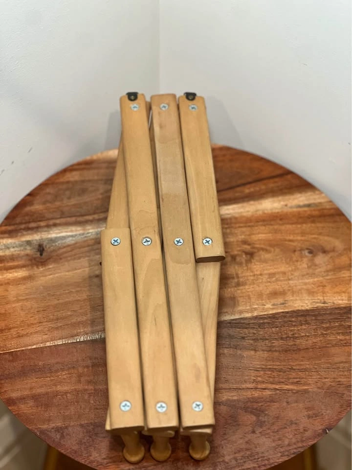 Vintage Wooden Accordion Peg Rack – Expandable Wall Hanger - photo 5