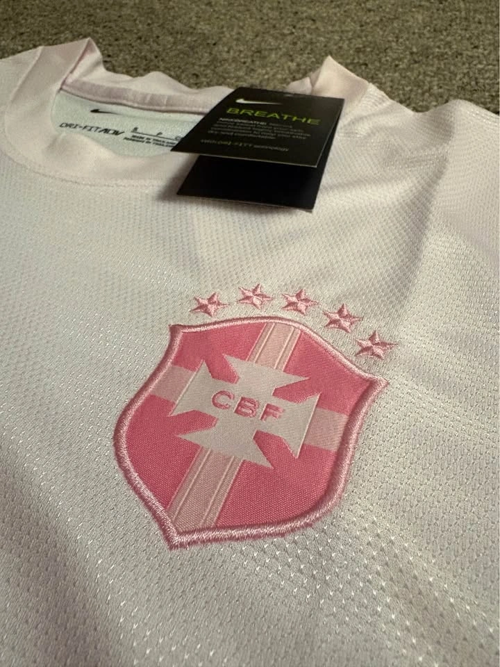 Brazil Pink Rio de Janeiro Soccer Jersey - photo 2