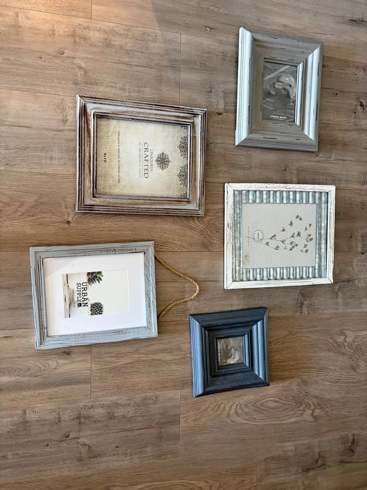 Gallery Wall Frame Bundle — Rustic/Farmhouse Style | Set of 5
