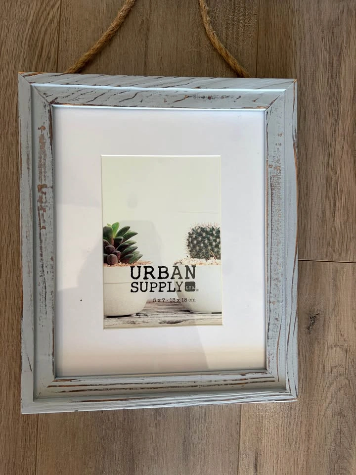 Gallery Wall Frame Bundle — Rustic/Farmhouse Style | Set of 5 - photo 2