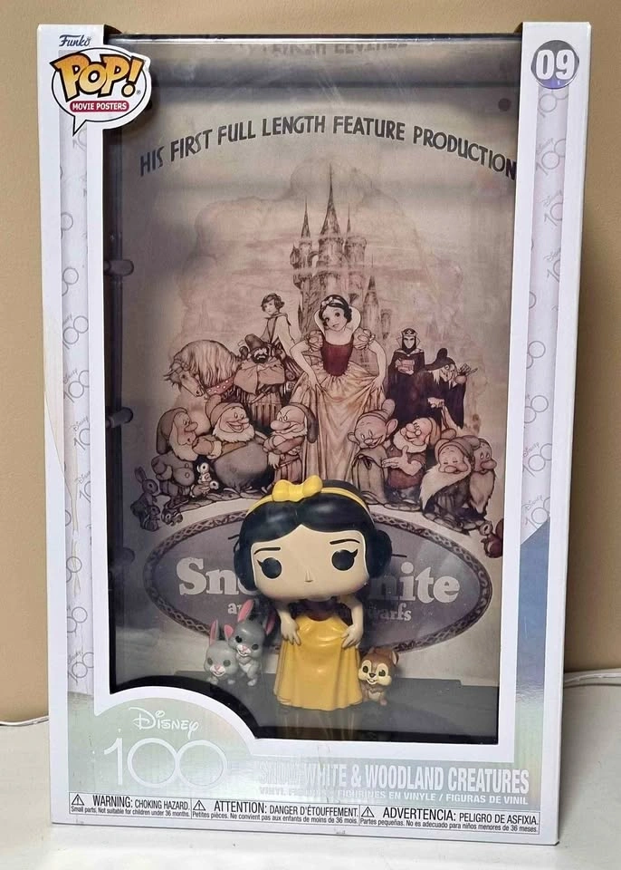 Snow white movie poster pop vinyl