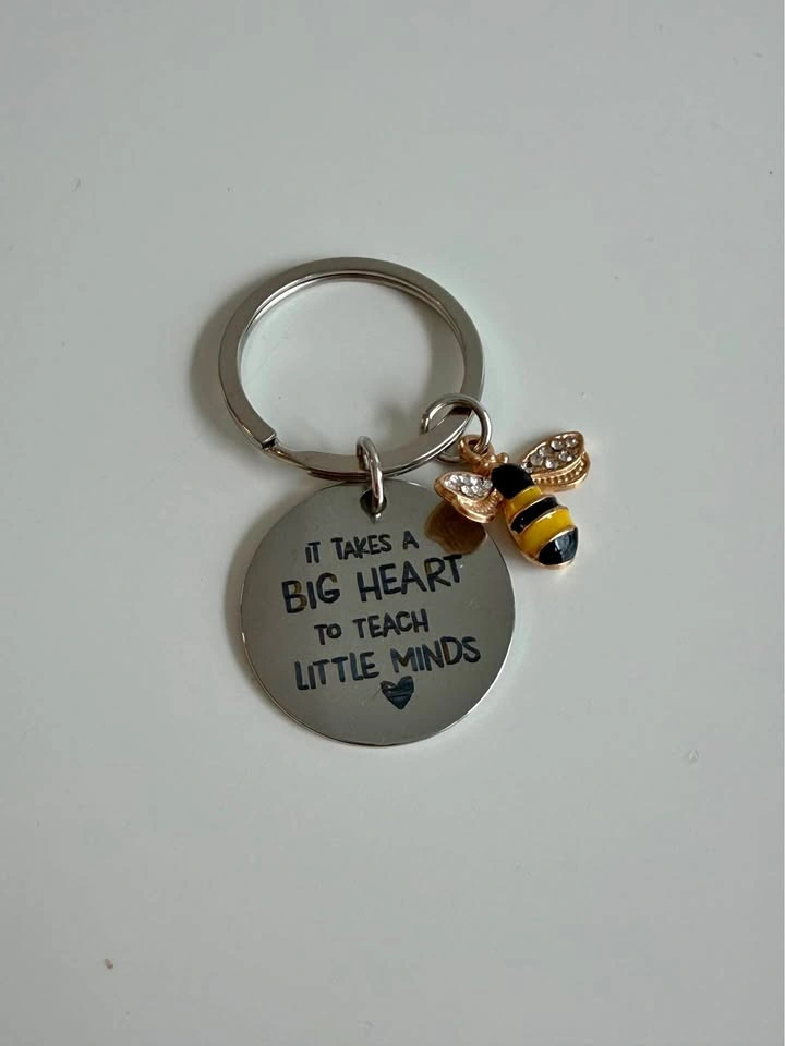 Year end gift for teacher keychain