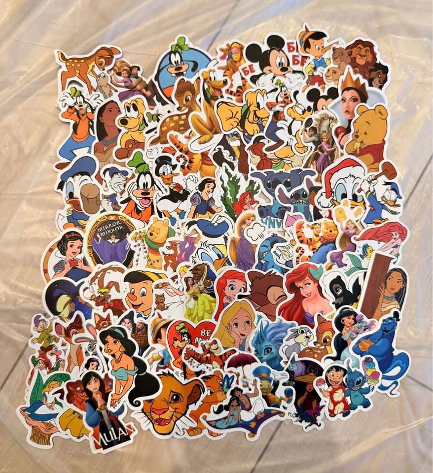 75pcs Disney Stickers