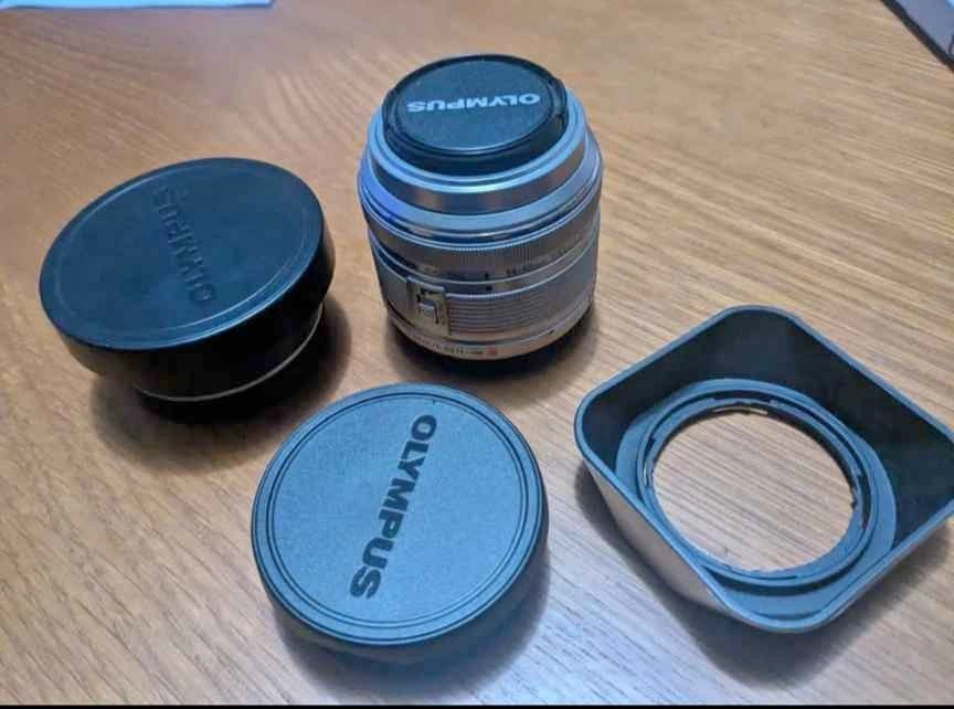 Olympus 14-42mm II R with 2 converters