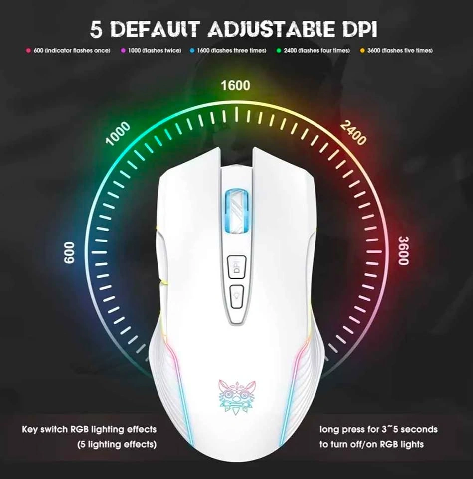 Onikuma Gaming CW905 Wireless E-Sports Gaming Mouse - photo 3