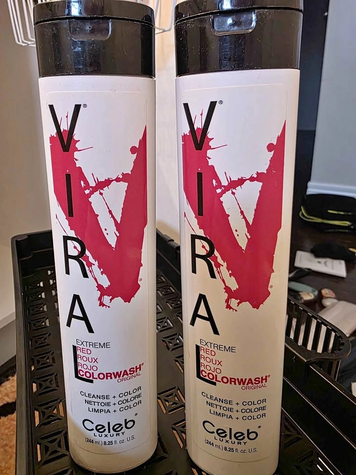 Viral Extreme Red Color Wash Used 1x