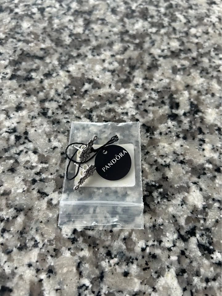 Pandora Sterling Silver Daisy Earrings (Brand New With Tags) - photo 2