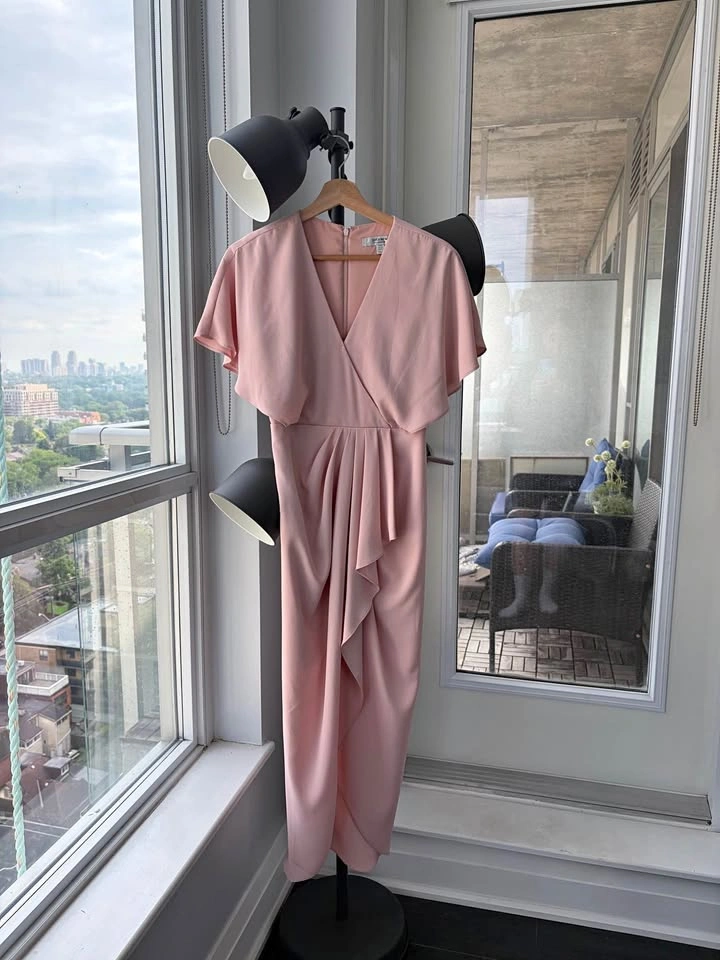 US Size 4 or Small Ever New Blush Pink Long Dress