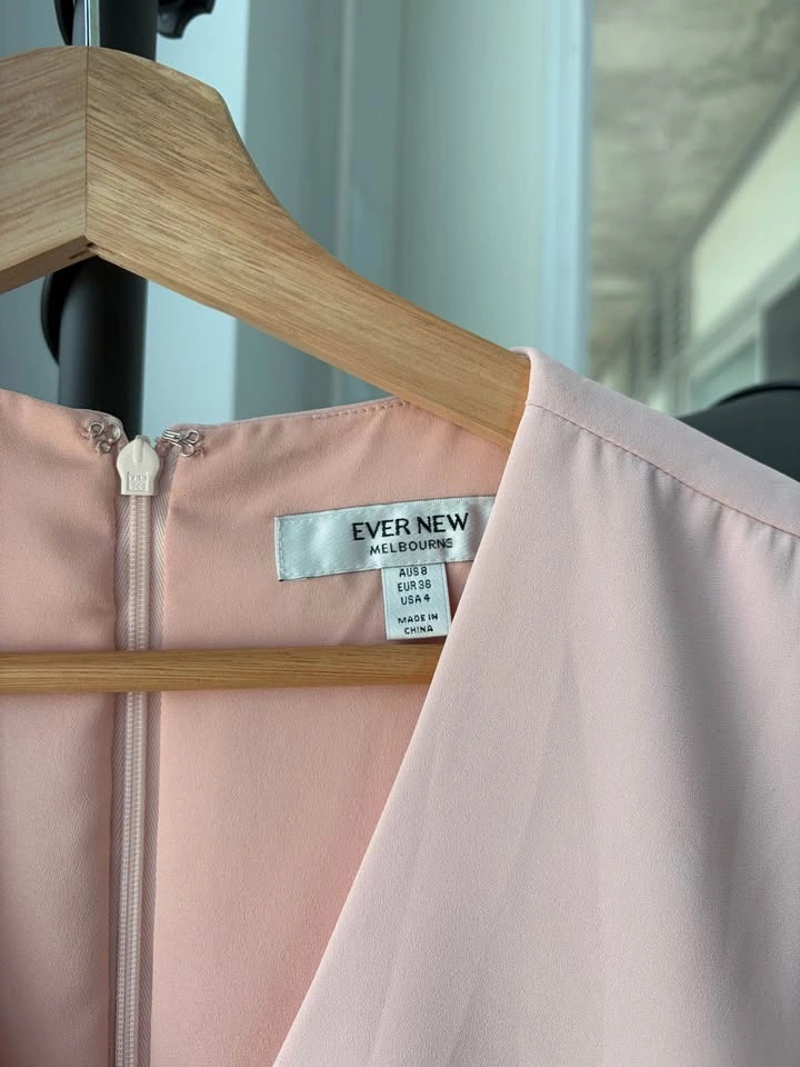 US Size 4 or Small Ever New Blush Pink Long Dress - photo 3