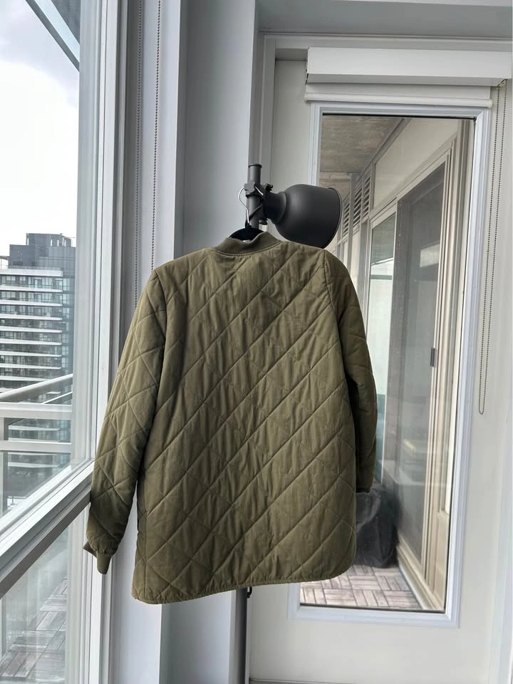 Green Small Ever New Quilted Jacket (Size US 4) - photo 2