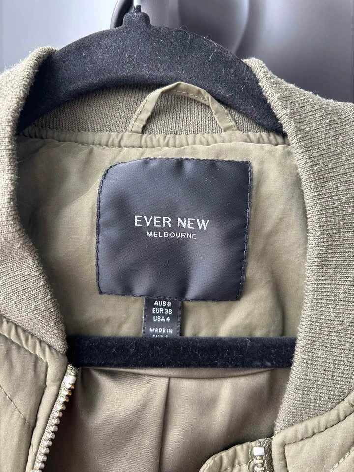 Green Small Ever New Quilted Jacket (Size US 4) - photo 3
