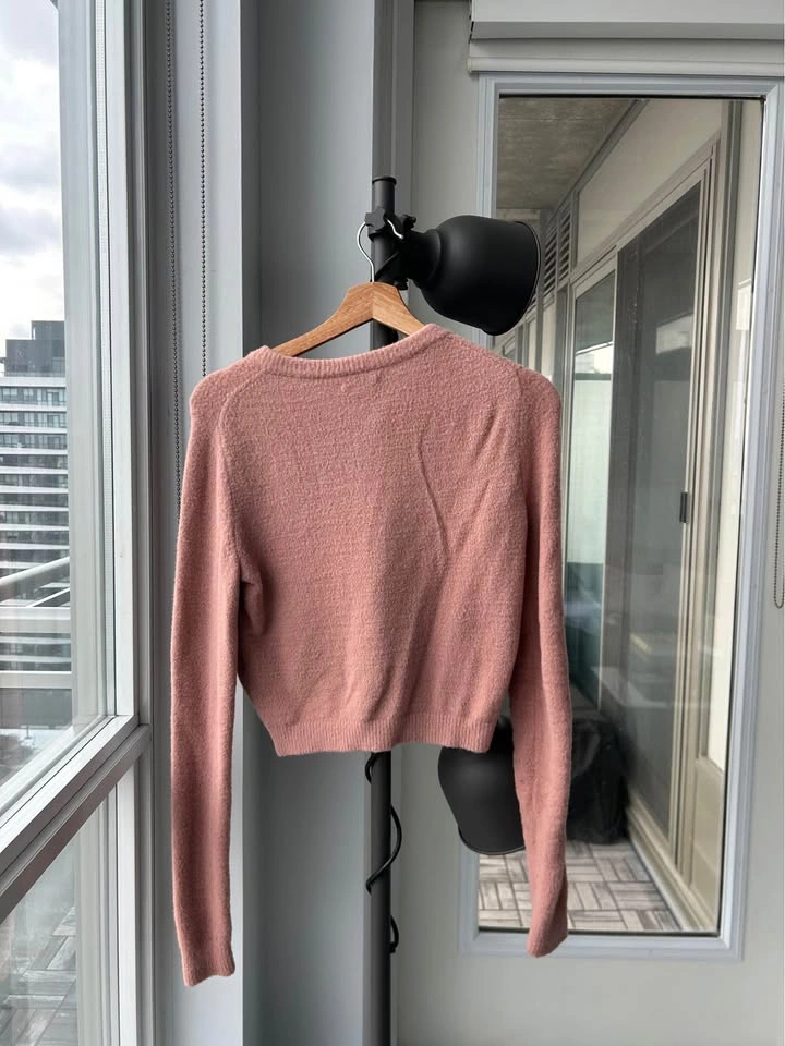 Pink Small Aritzia Wilfred Sweater - photo 2
