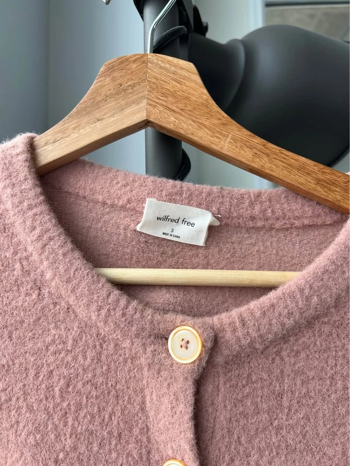 Pink Small Aritzia Wilfred Sweater - photo 3