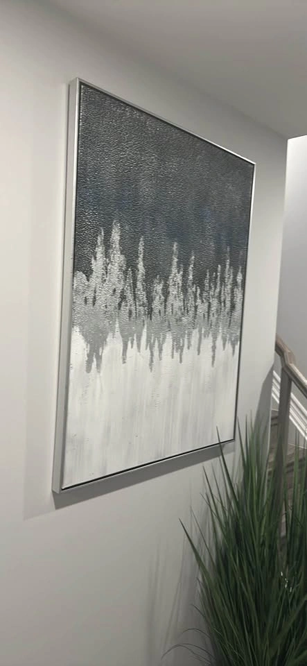 Modern Framed Abstract Wall Art - photo 2