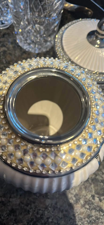 Decorative Glam Ceramic Canister Set - photo 4