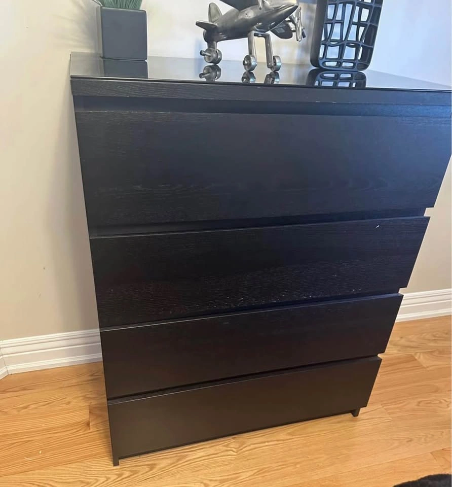 IKEA Hemnes Queen Bedroom Set + MALM Dresser & Mirror - photo 2