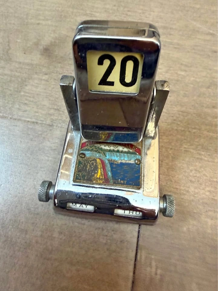Vintage Perpetual Desk Calendar Niagara Falls