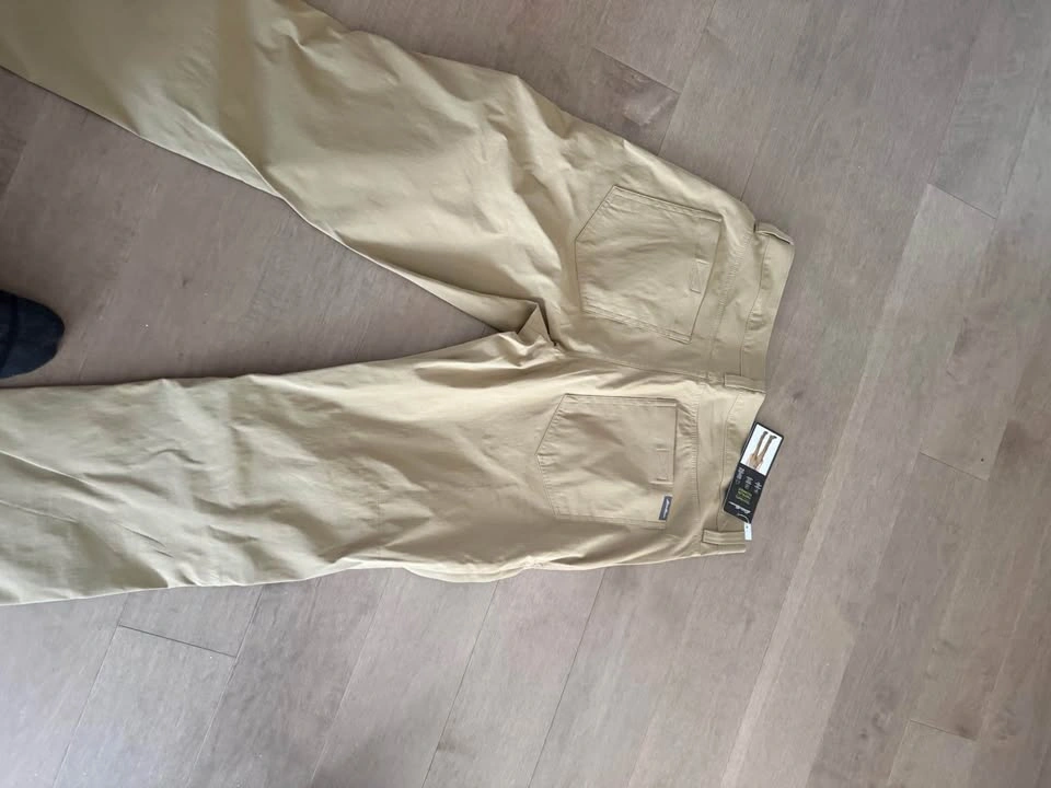 New Eddie Bauer Khaki Flex Tech Pants - photo 3