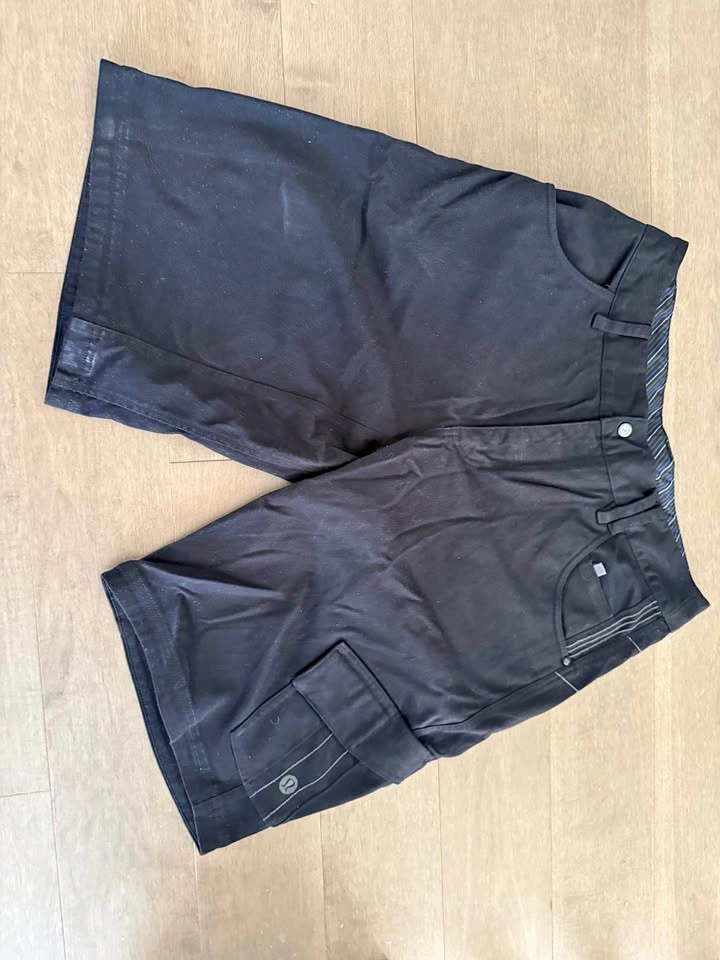 Lululemon Black Cargo Shorts