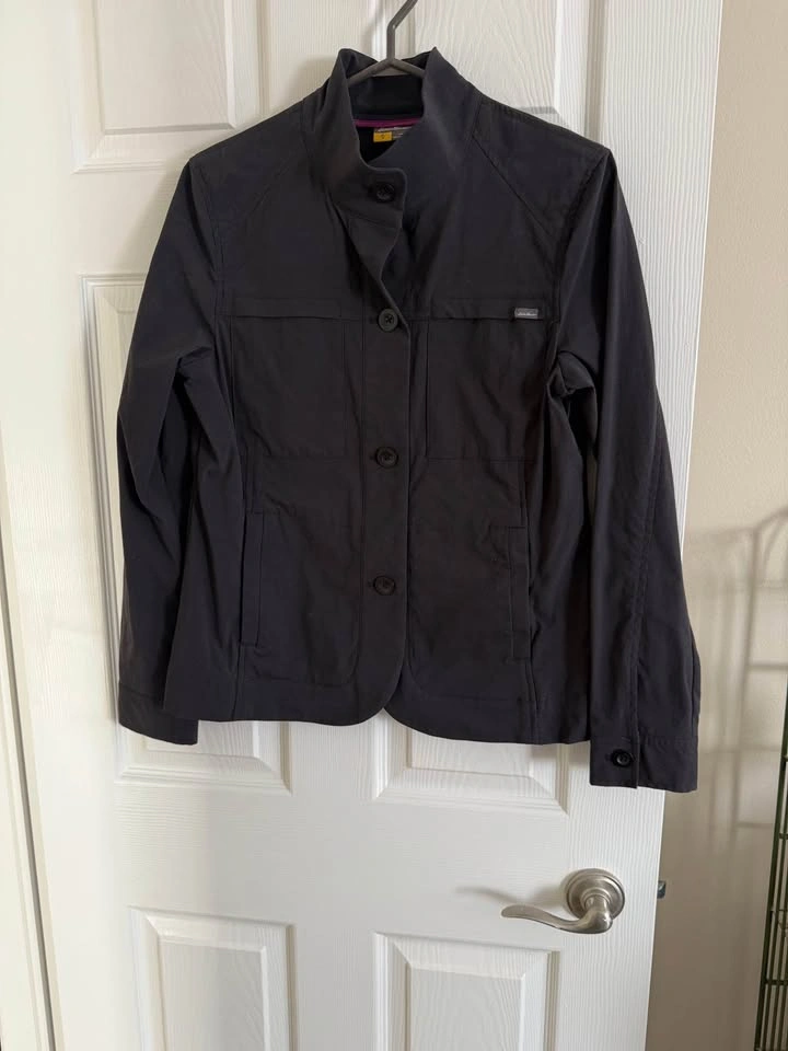 Eddie Bauer Black Jacket Women's 8 - photo 2