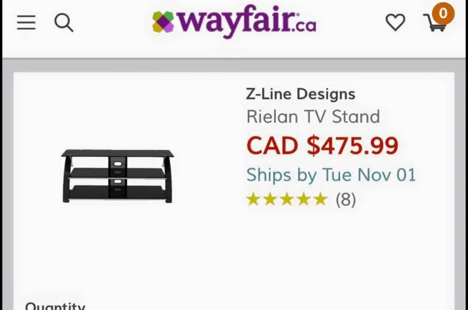 Tv Stand and Shelf - photo 4
