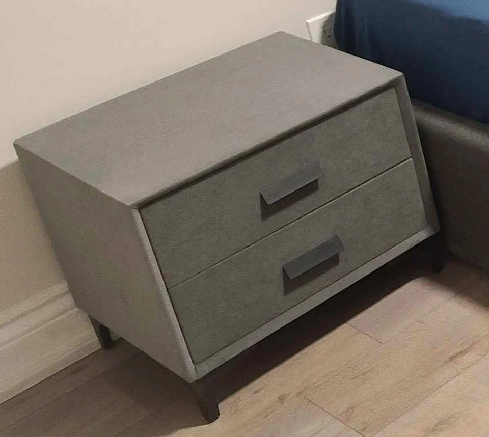 Queen Storage Bed Frame with 2 Matching Nightstands - photo 2